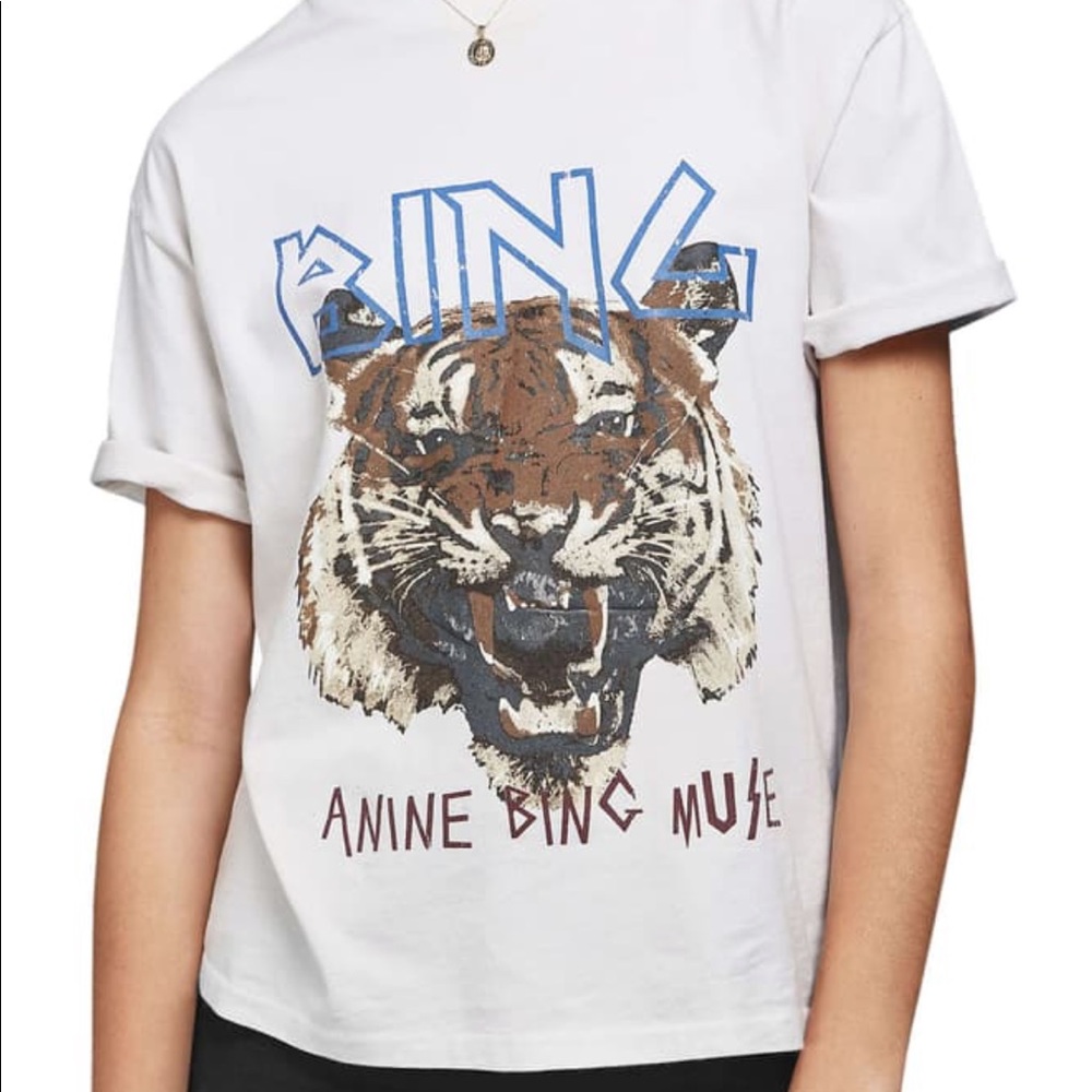 Anine Bing Tiger Tee